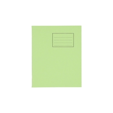 Classmates 8x6.5" Exercise Book 80 Page, 8mm Ruled / Plain Alternate, Light Green - Pack of 100